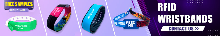 Custom RFID Wristbands For Exhibition Events-MTOB RFID