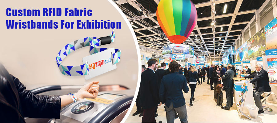 Custom RFID Wristbands For Exhibition Events