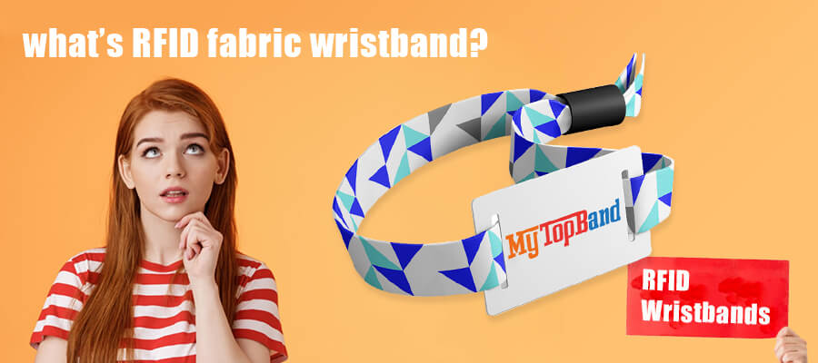Fabric RFID Wristbands Use For Festival