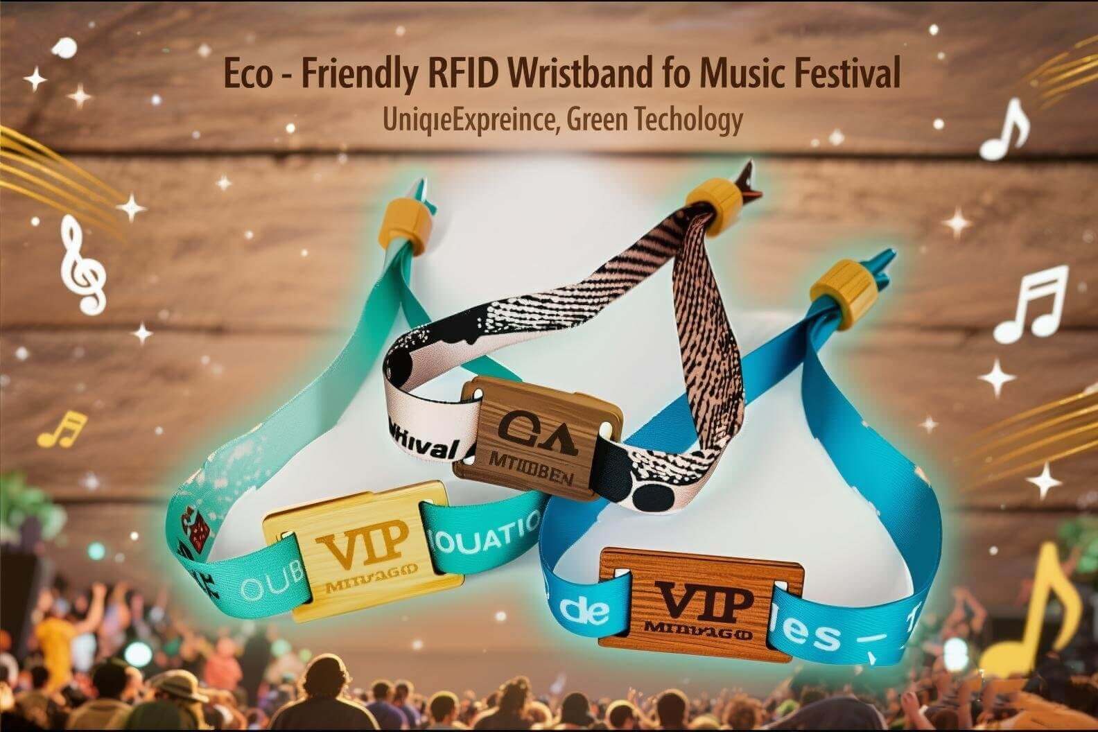 3 Ways Eco-Friendly RFID Wristbands Transform Green Music Festivals-MTOB RFID
