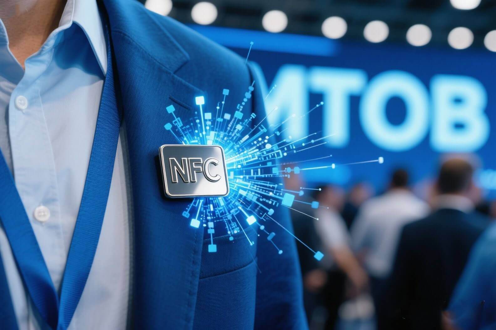 3 Key Advantages Of NFC Smart Badges In Networking Expansion And Information Sharing-MTOB RFID