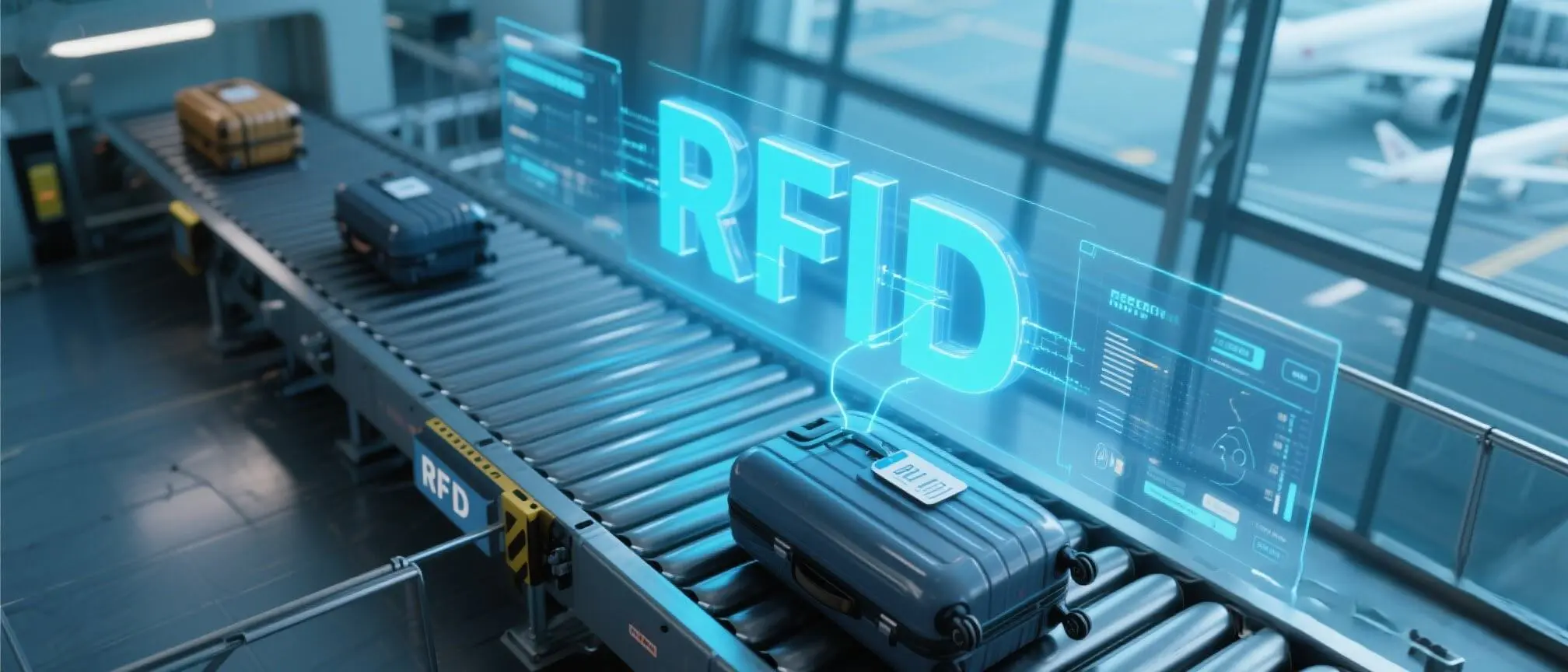 Smart Airport Experience Powered By RFID Luggage Tag