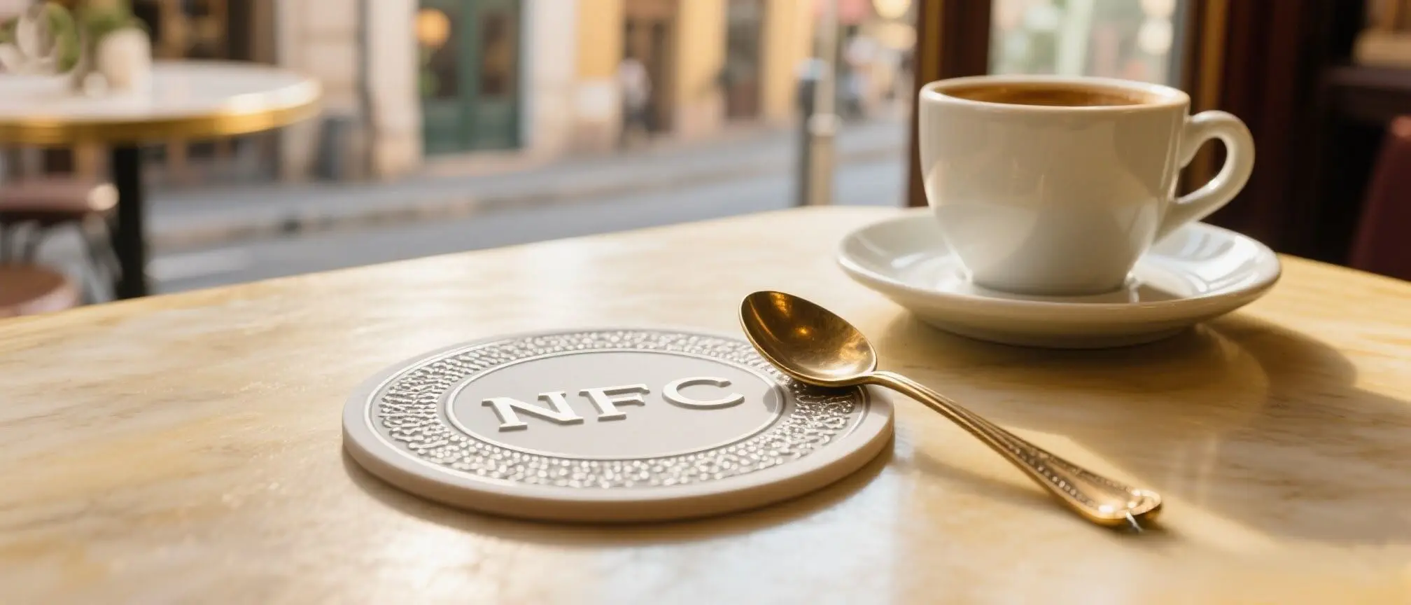 The Future of Coffee Culture Starts with NFC Coasters