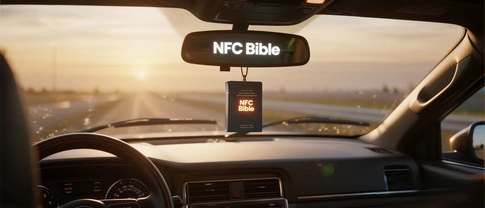 NFC Bible Car Hanging