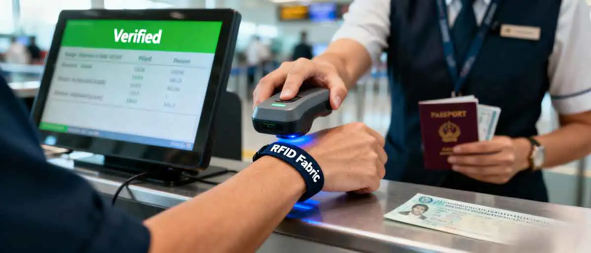 RFID Fabric Wristbands