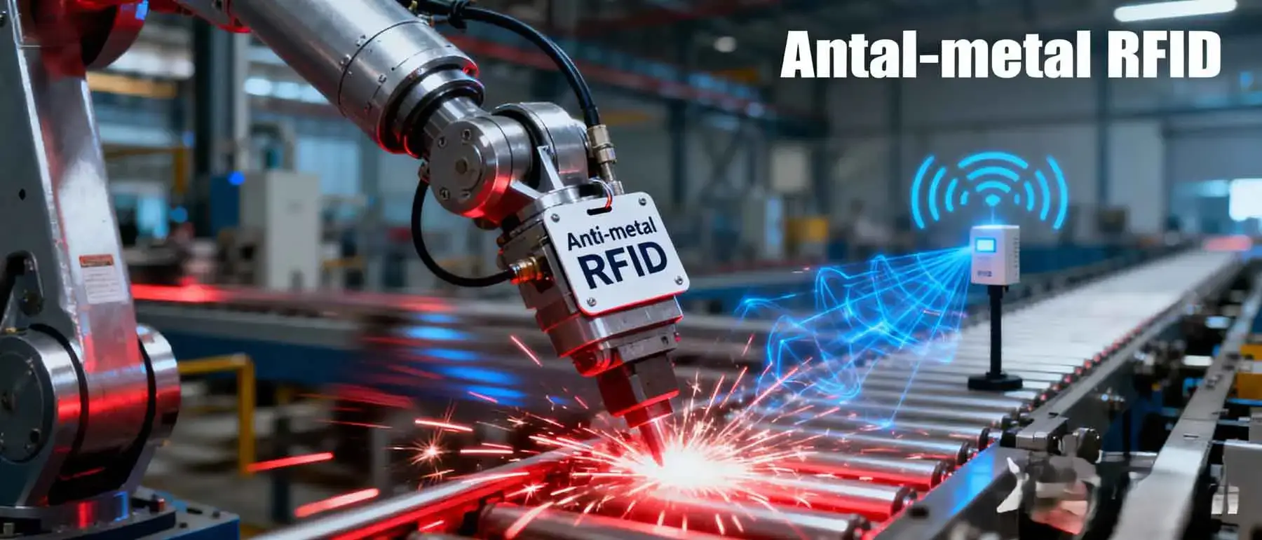 Anti-metal RFID Tags Provide Reliable Tracking Solutions for Industry 4.0
