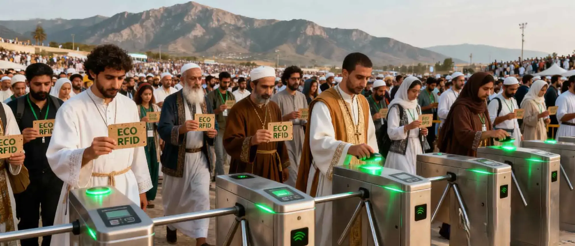 ECO RFID Cards Set New Standards for Sustainable Religious Events