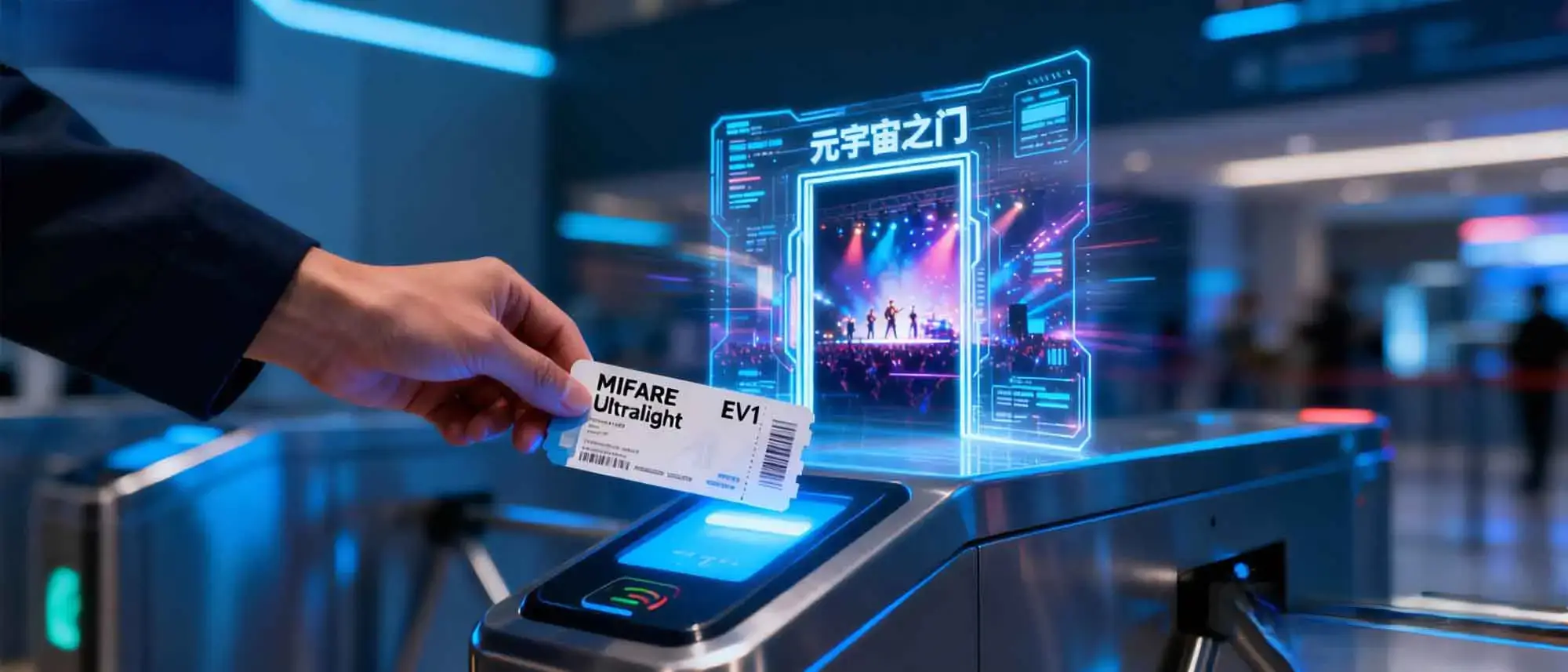 MIFARE Ultralight EV1 Provides Ticket Solutions for Metaverse Events-MTOB RFID
