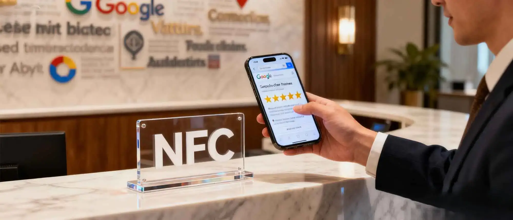 NFC Stands Help Faith-Based Businesses Manage Google Review Reputation Efficiently