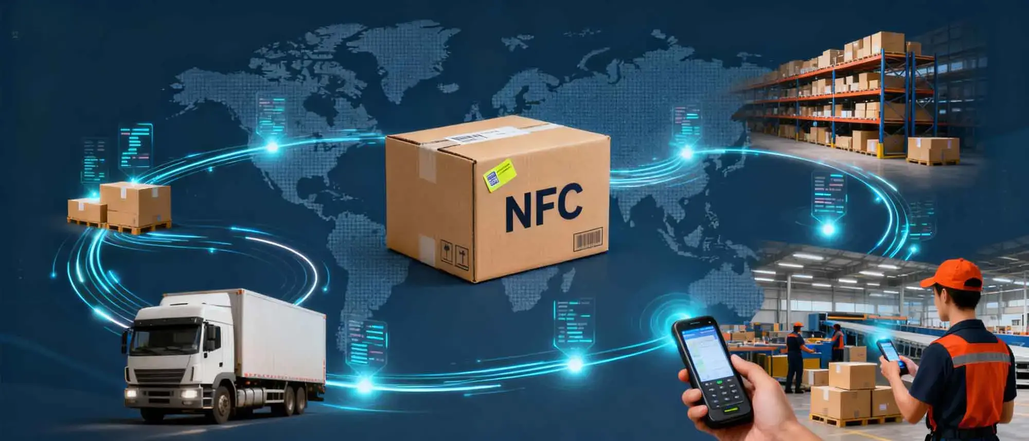 NFC Stickers Make Logistics Management More Transparent and Efficient