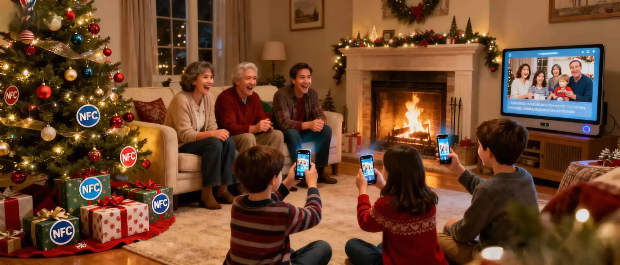 NFC Stickers Redefine Family Holiday Interactions-MTOB RFID