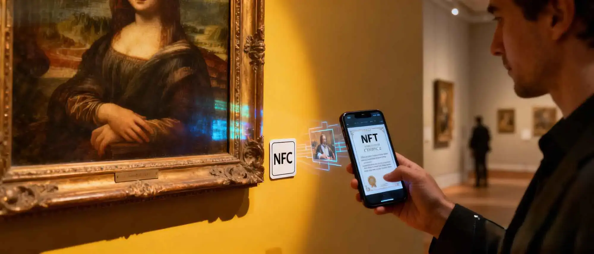 NFC Tags Bridge Digital Art NFTs and Physical Ownership-MTOB RFID