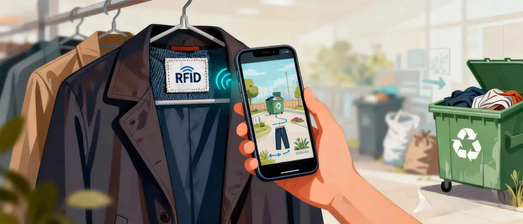 RFID Fabric Tags Provide Circular Economy Solutions for Fashion Brands