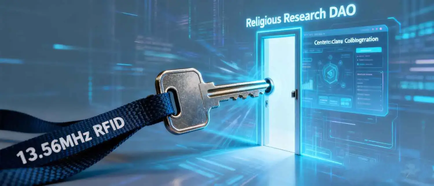 13.56MHz RFID Lanyards Unlock a New Way of Web3.0 Identity Authentication for Religious-MTOB RFID