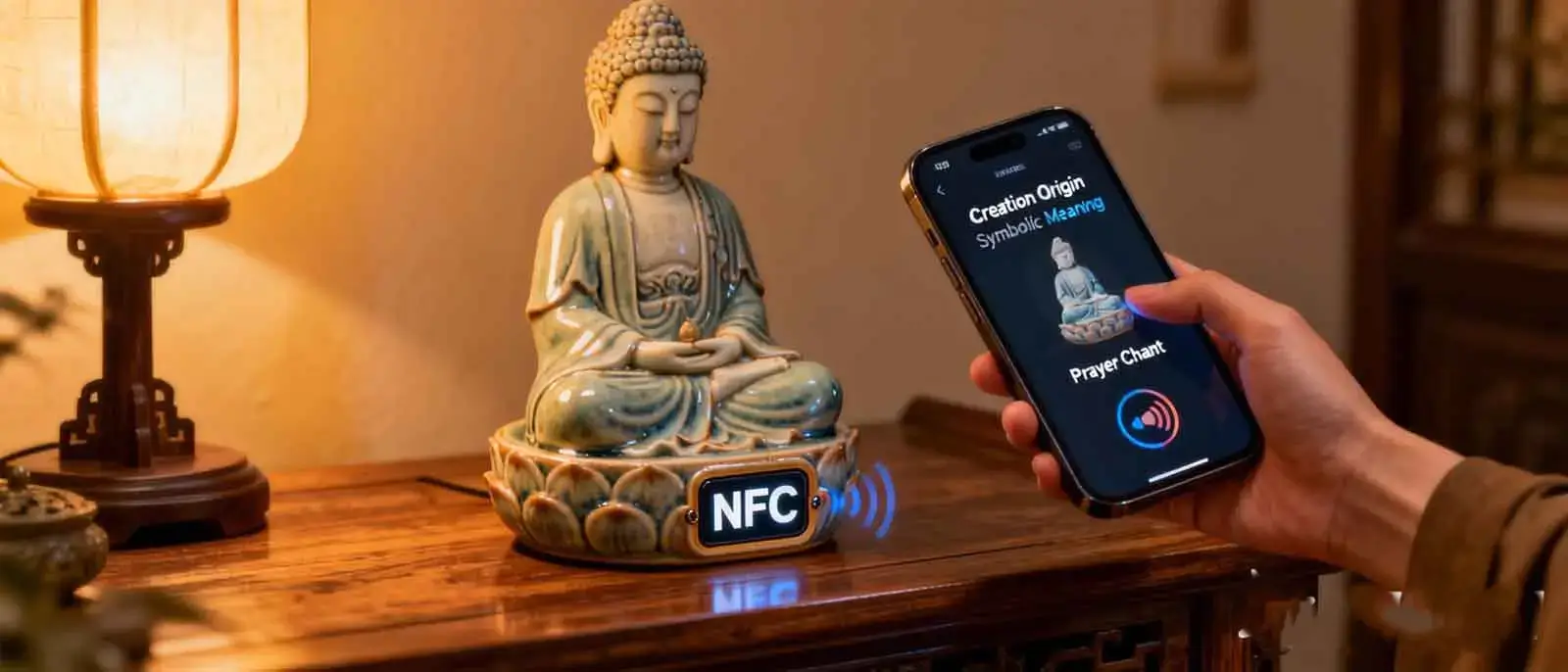 NFC Ceramic Art Brings Digital Narrative Charm to Traditional Religious Ceramics-MTOB RFID