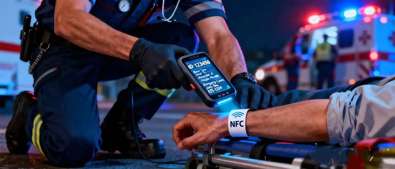 NFC Emergency ID Redefines Emergency Situation Identification Standards-MTOB RFID