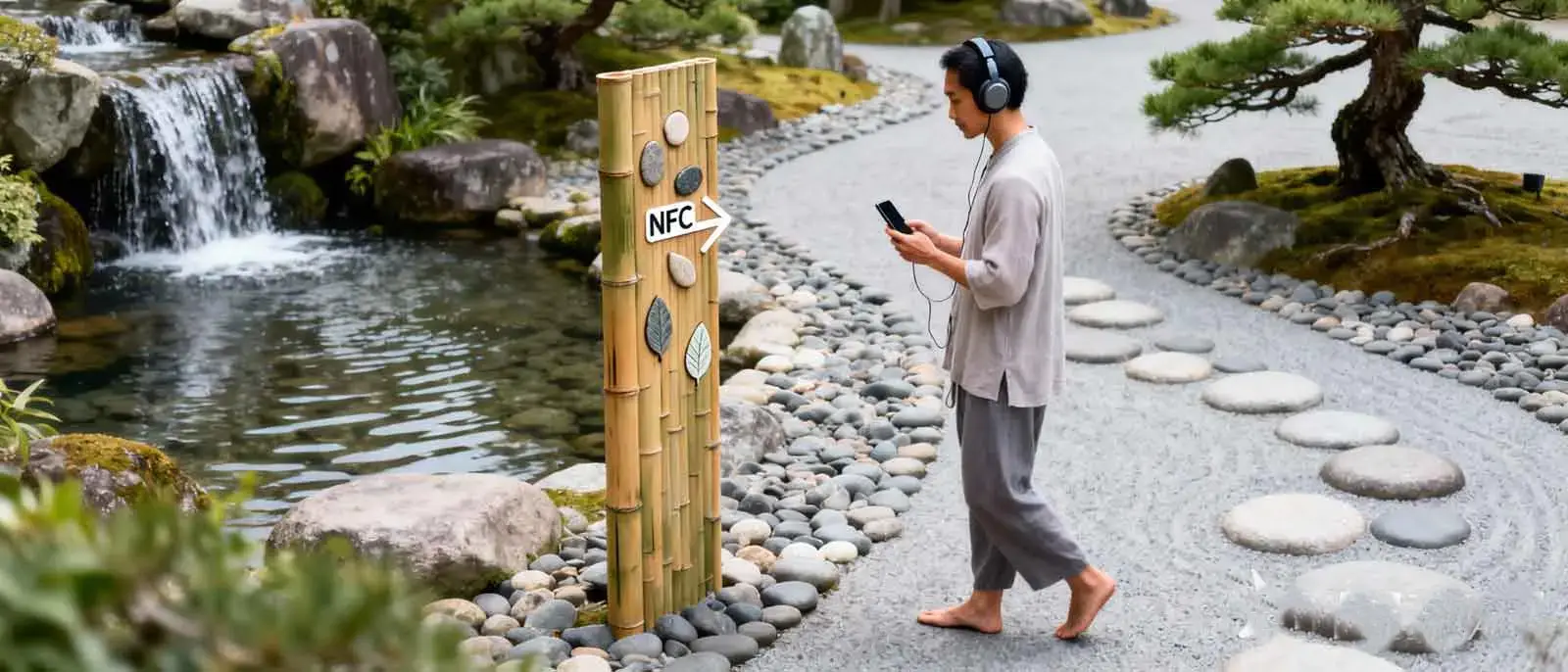 NFC Meditation Garden Redefines Meditation and Gardening Experience-MTOB RFID