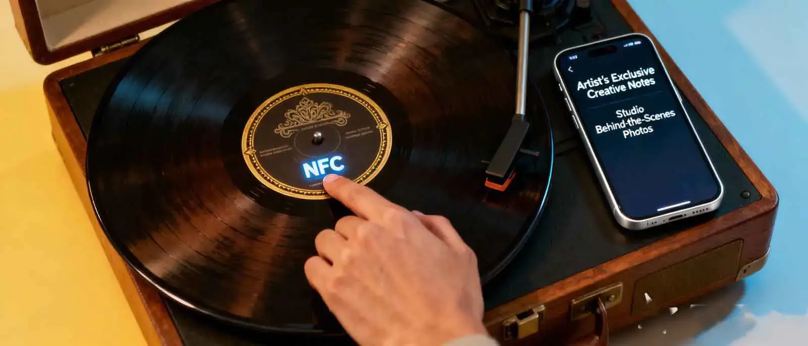 NFC Music Album Brings Classic Vinyl to Immersive Digital Life-MTOB RFID