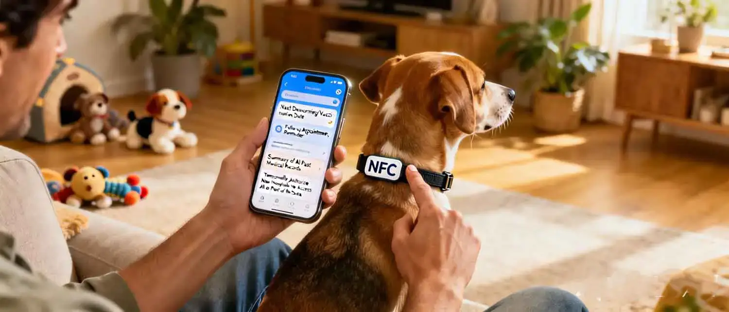NFC Stickers Help Build an Interconnected Pet Healthcare Ecosystem-MTOB RFID