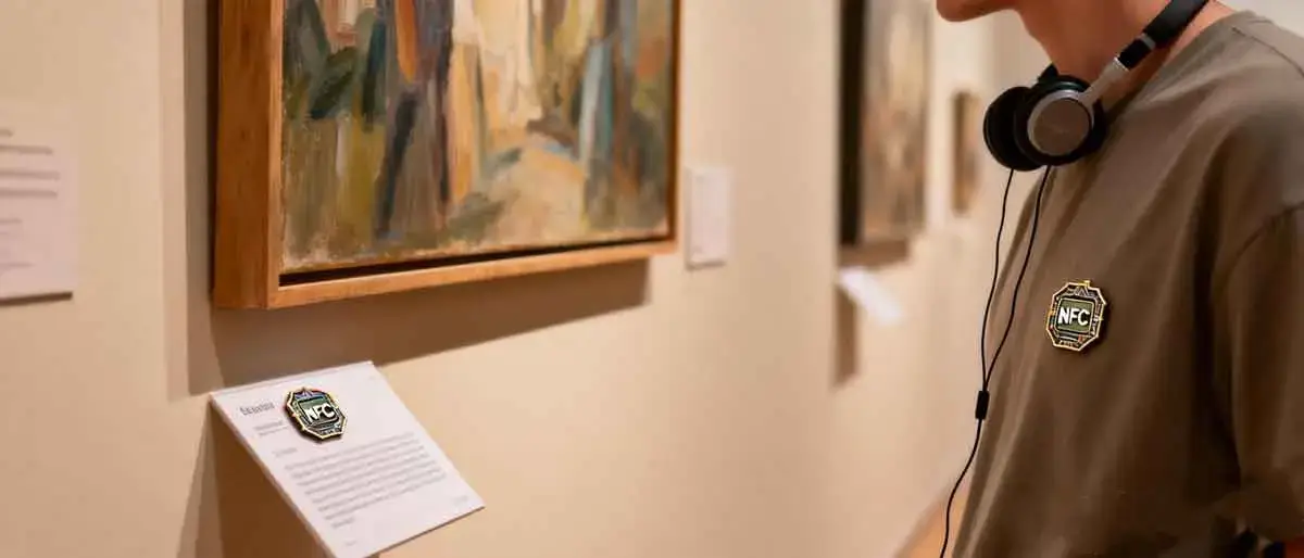 NFC Brooch Provides Smart Social Sharing Solutions for Art Lovers-MTOB RFID