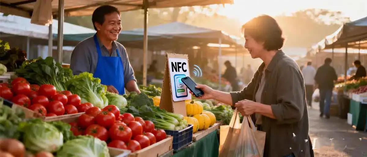 NFC Stands Lead the Digital Payment Upgrade for Farmers’ Markets-MTOB RFID
