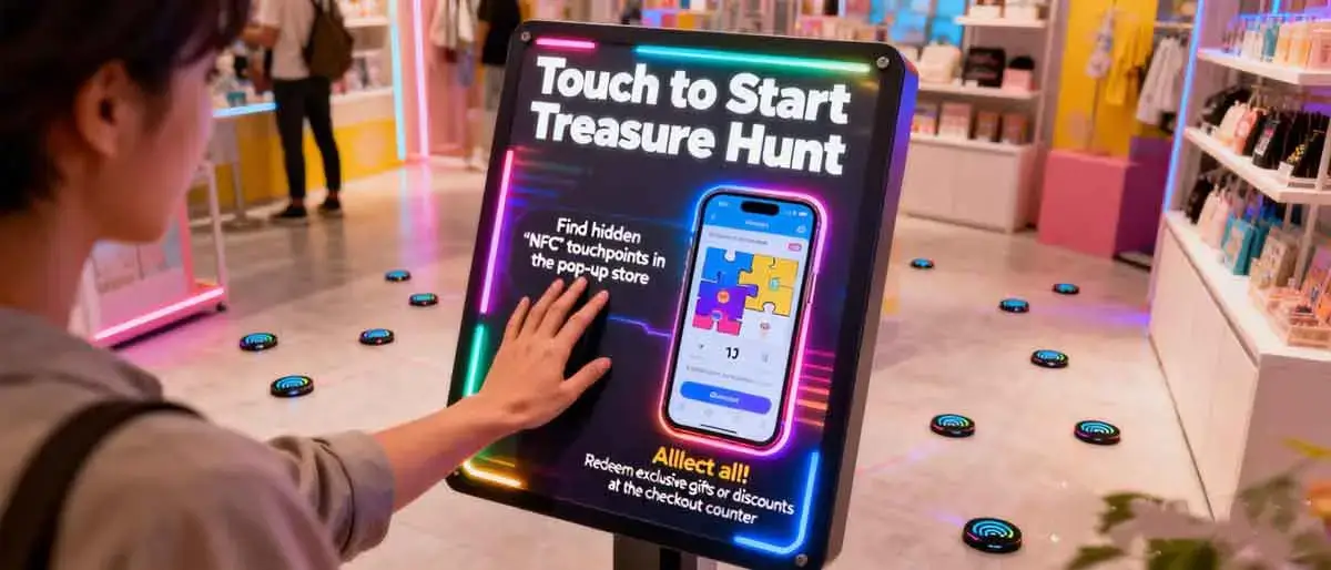 NFC Stands Enhance Brand Experience and Consumer Engagement in Pop-up Stores-MTOB RFID