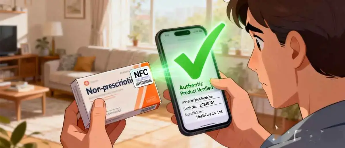 NFC Sticker Enhances Consumer Trust and Participation in Drug Safety-MTOB RFID