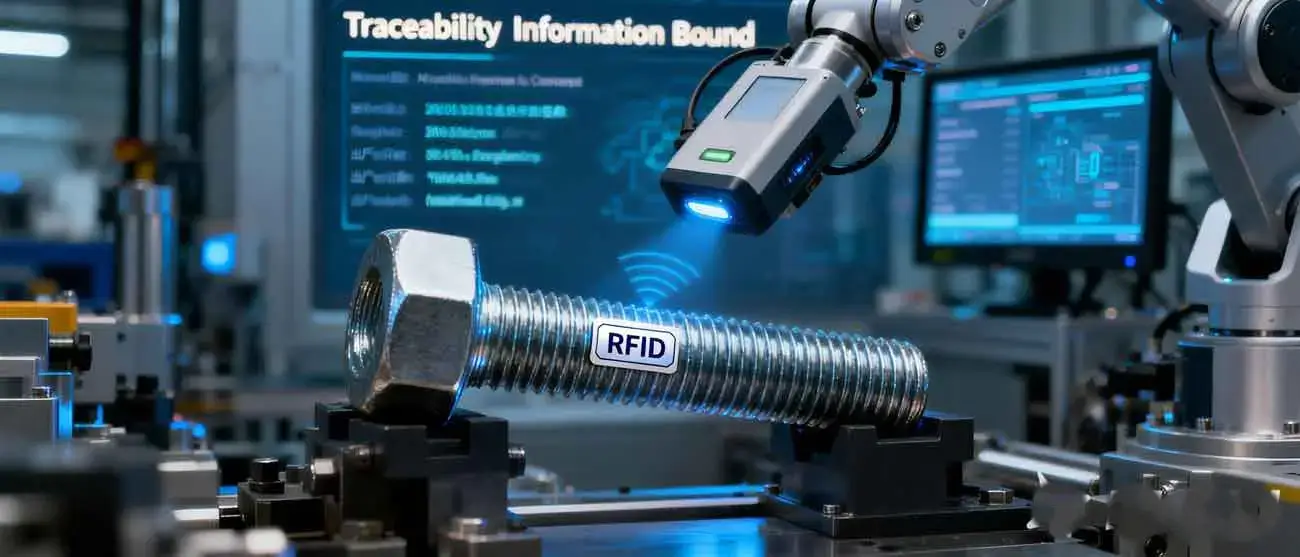 Anti-metal RFID Tags Support Full Process Traceability Management for Automotive Bolts-MTOB RFID