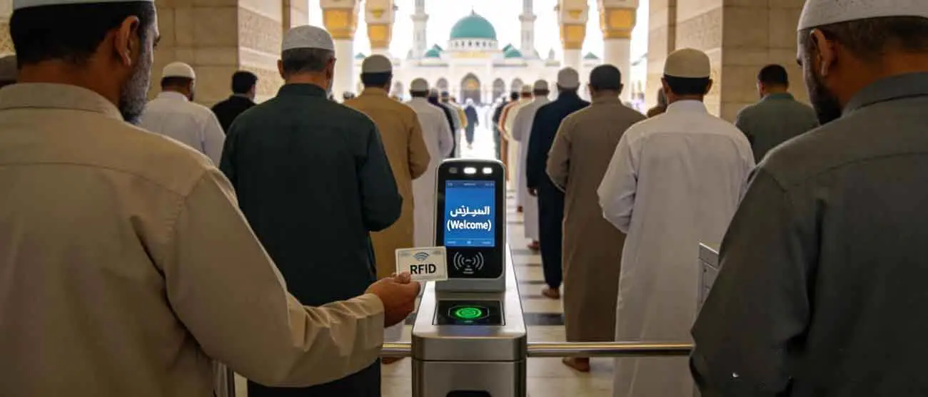How RFID Cards Simplify Mosque Worship Management-MTOB RFID