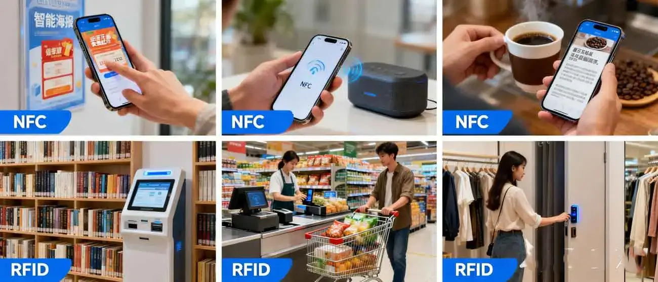 NFC vs RFID Practical Differences in Consumer Products-MTOB RFID