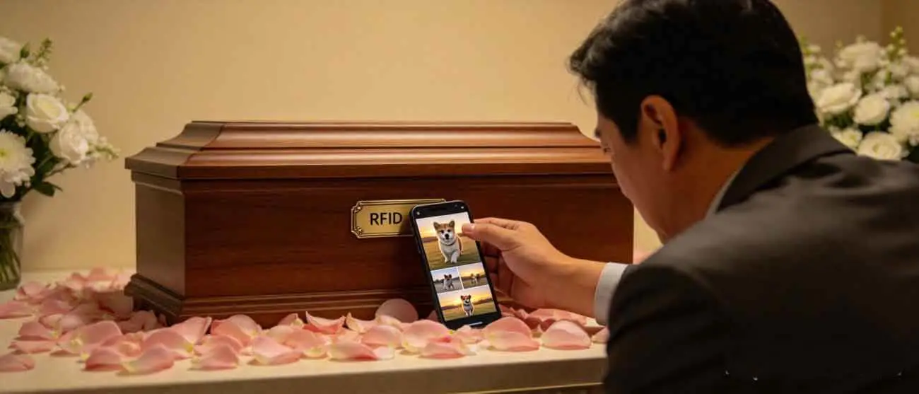 RFID Tags Secure Global Pet Urn Traceability-MTOB RFID