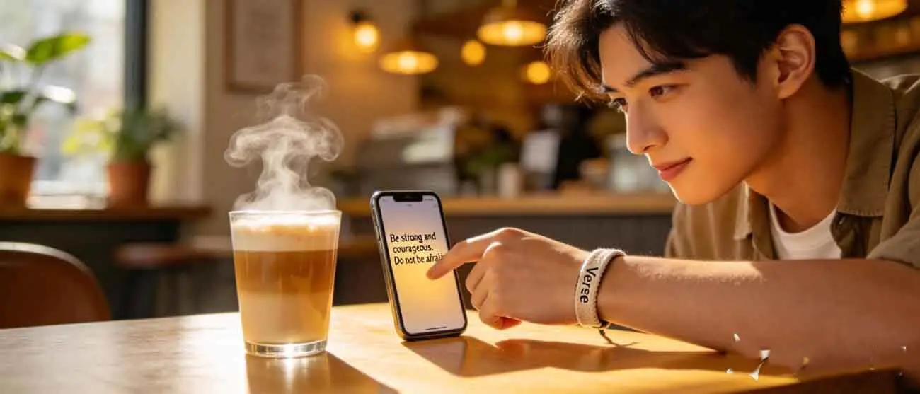 Verse Bracelets Accompany Youth Minimalist Devotion Life-MTOB RFID