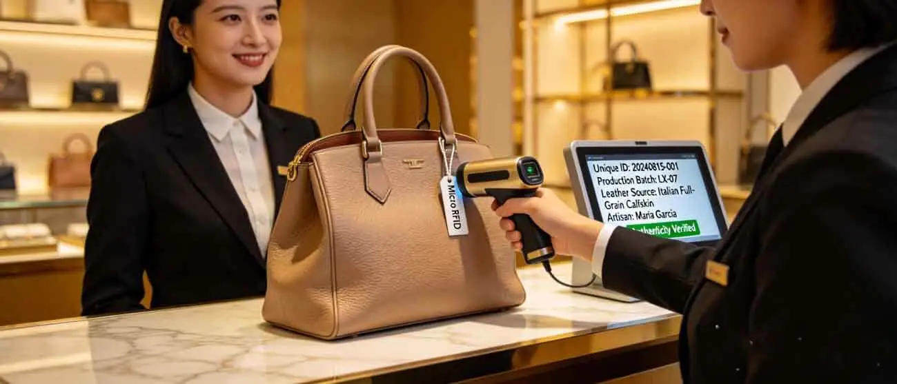 Why Choose Micro RFID Tags for Luxury Traceability-MTOB RFID