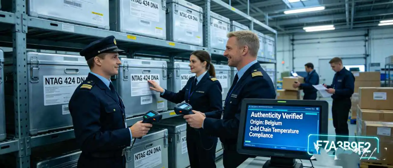 Why Choose NTAG 424 DNA for Cross-Border Biologics Trade-MTOB RFID