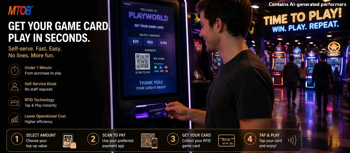 How to Boost Entertainment Venue Efficiency With RFID Arcade Cards-MTOB RFID