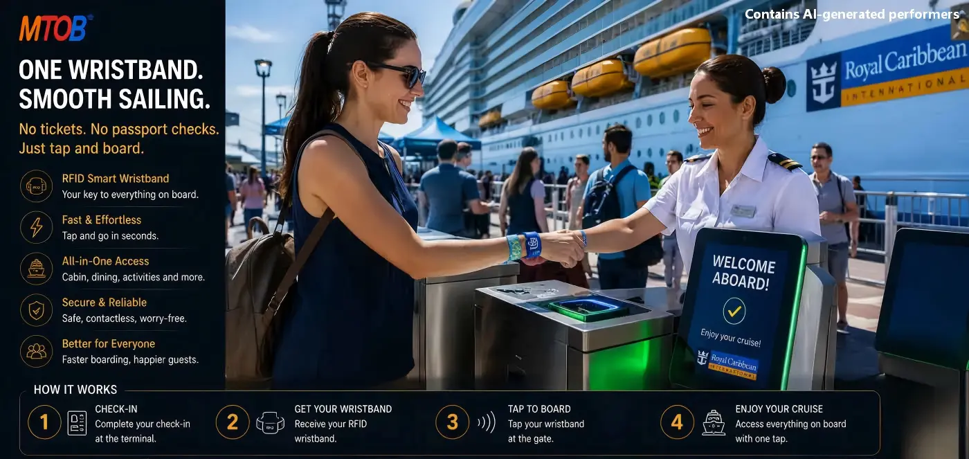 Why the Cruise Industry Adopts RFID Wristbands for Smart Travel Services-MTOB RFID