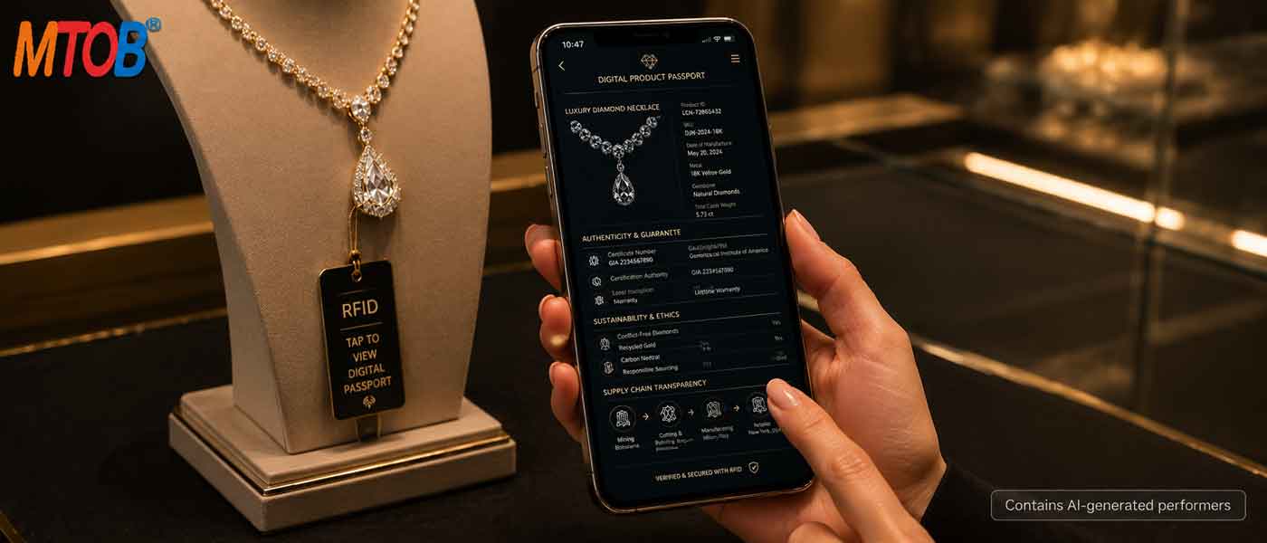 RFID Jewelry Tags for Digital Product Passports: 7 Powerful Benefits-MTOB RFID
