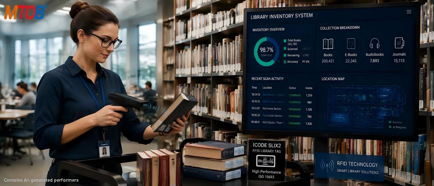 ICODE SLIX2 vs ISO 15693 Tags: Which RFID Solution Is Best for Libraries?-MTOB RFID
