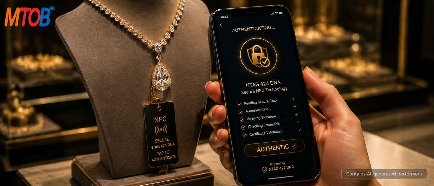 NTAG 424 DNA vs QR Code Authentication: Which Offers Better Luxury Product Protection?-MTOB RFID