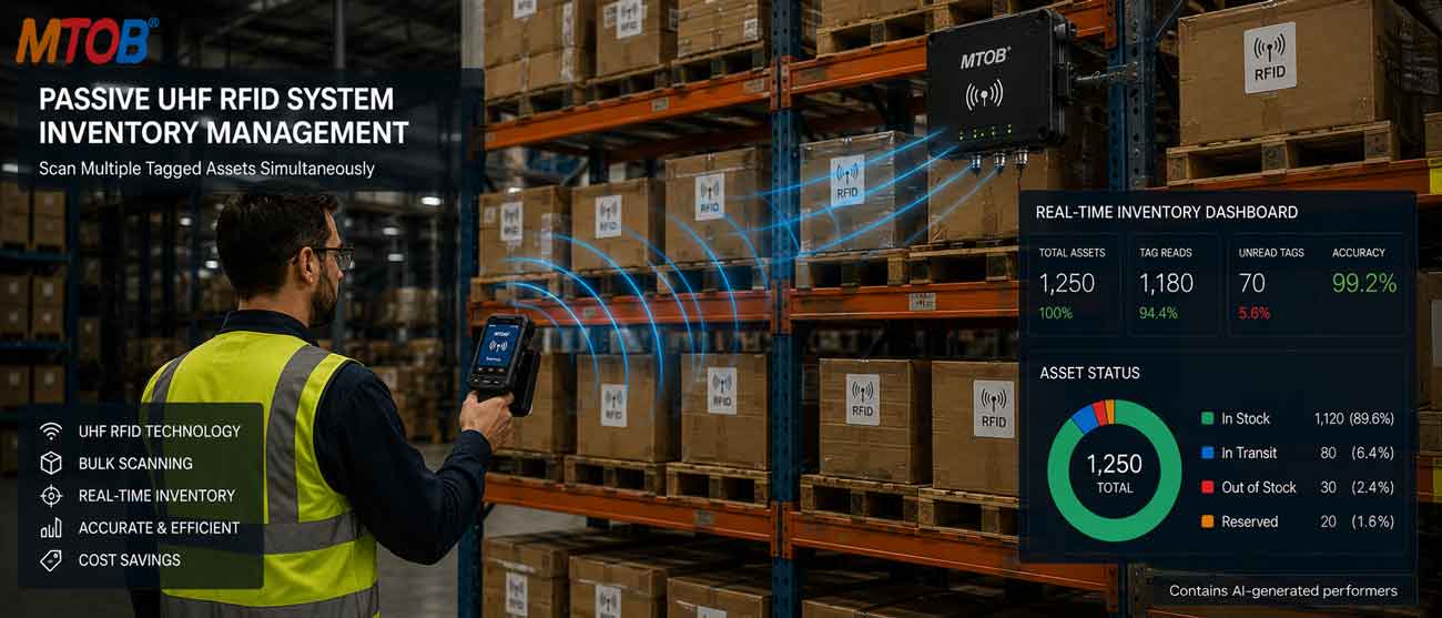 Passive RFID vs Active RFID: Key Differences, Advantages, and Best Applications in 2026-MTOB RFID