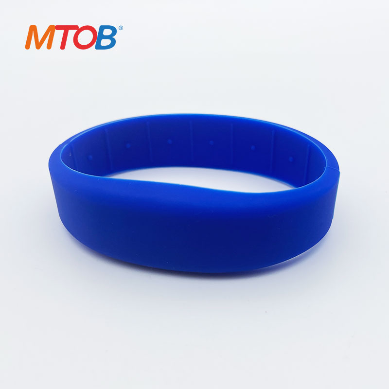 13.56 MHz RFID wristband silicone bracelet MTB-SW001-6