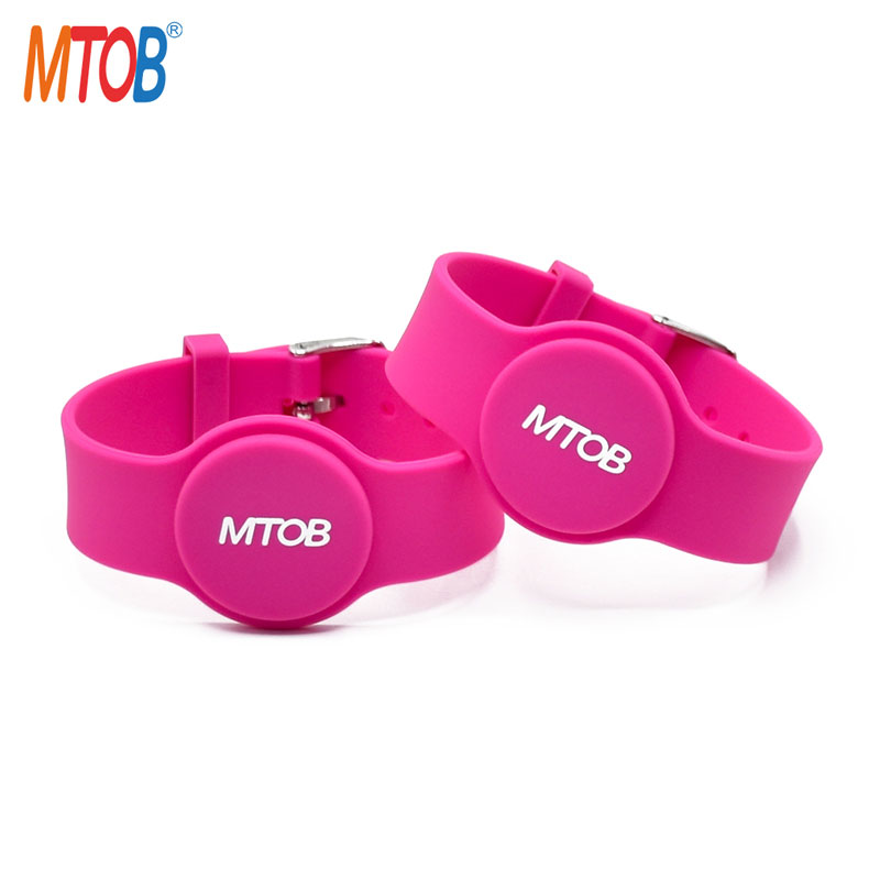 13.56MHz RFID Bracelet MTB-SW006 from MyTopBand RFID Wristband Supplier