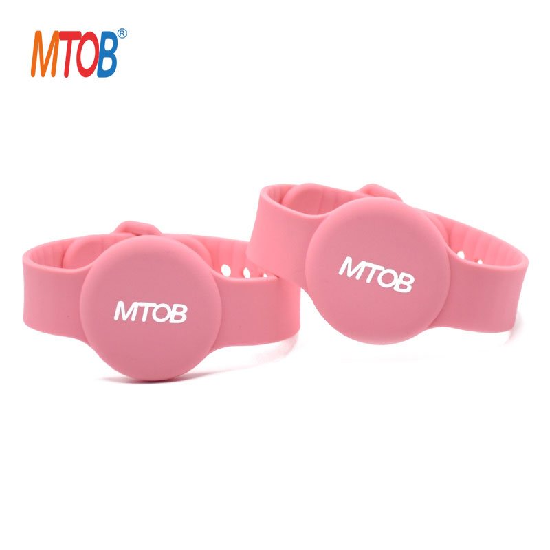 Adjustable MTB-SW017 Silicone RFID Access Control Wristbands