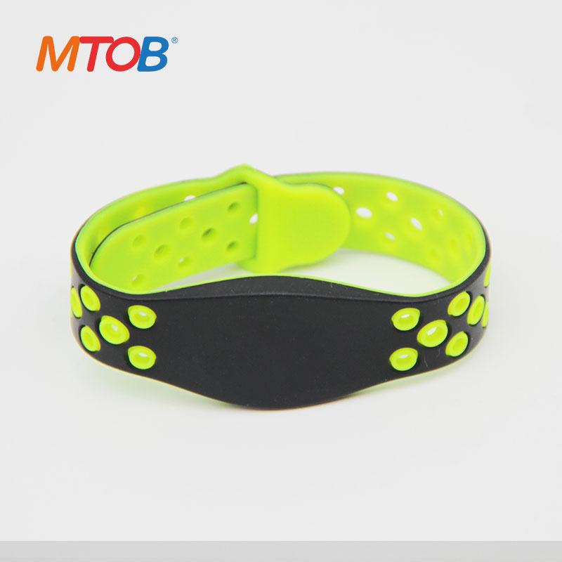 Adjustable RFID wristband Silicone Bracelet MTB-SW007A