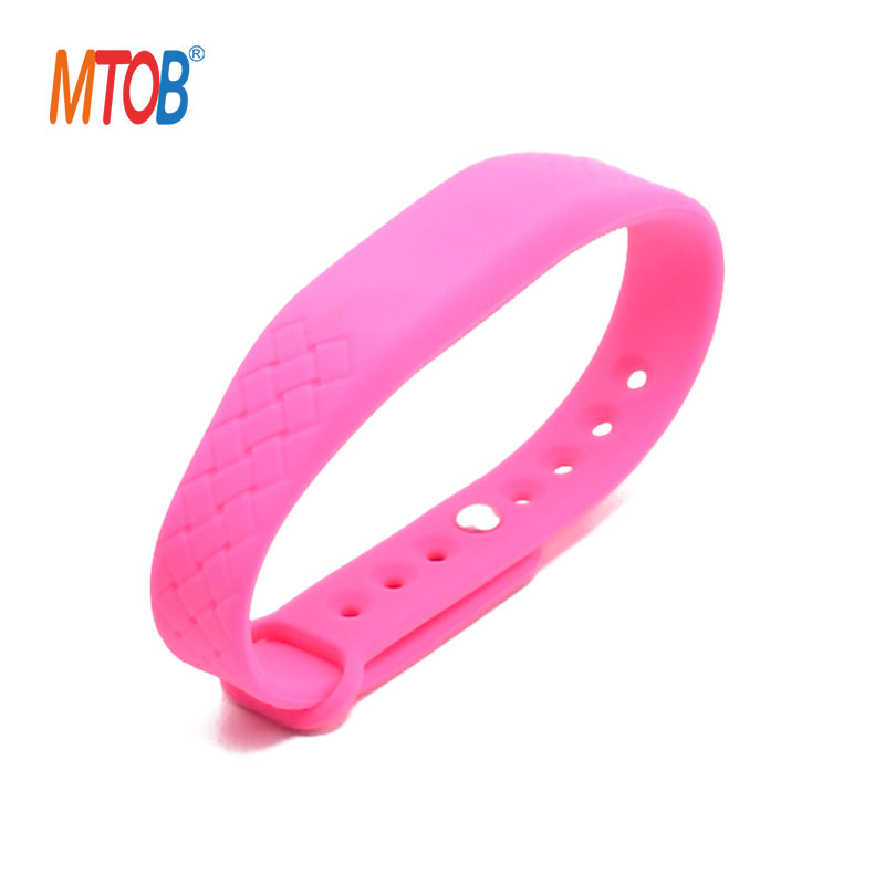 Adjustable Silicone NFC Cashless Payment Wristband MTB-SW015