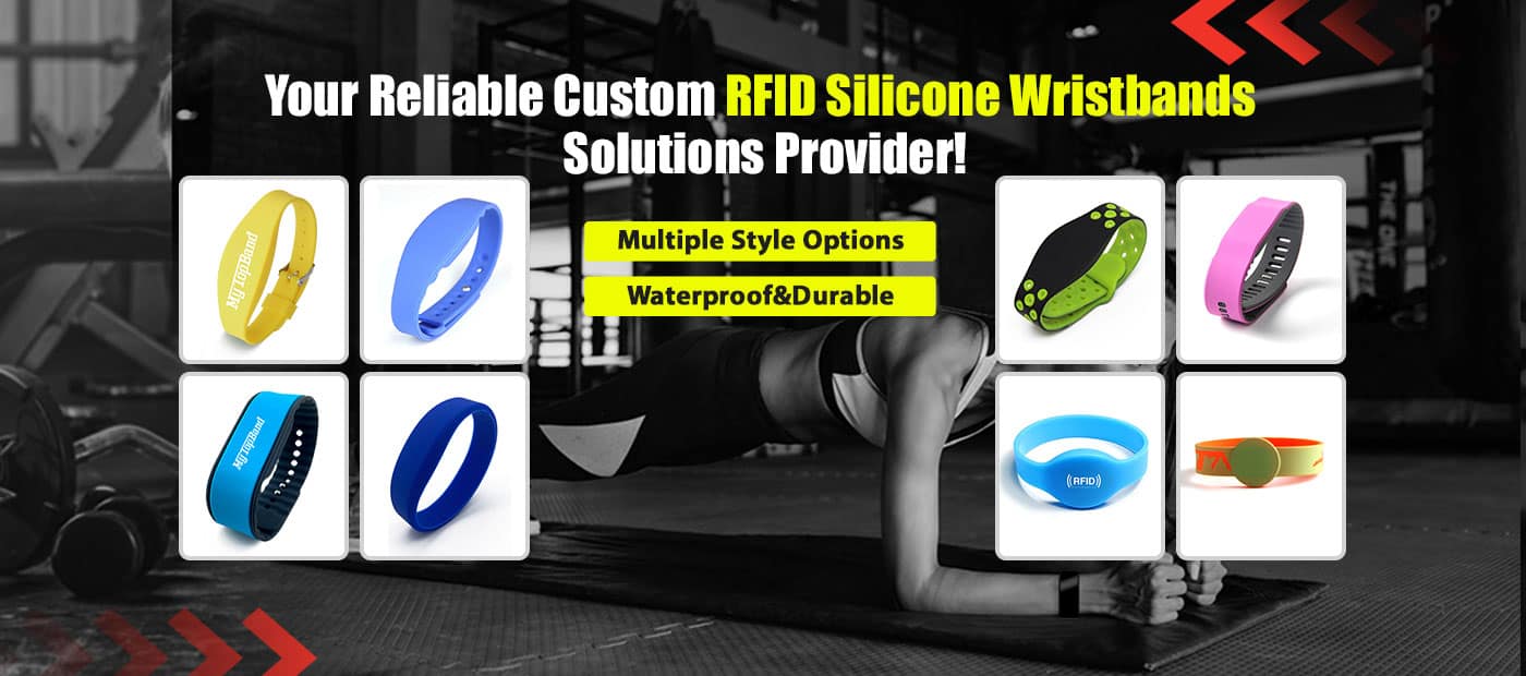 Custom MyTopBand RFID silicone wristband