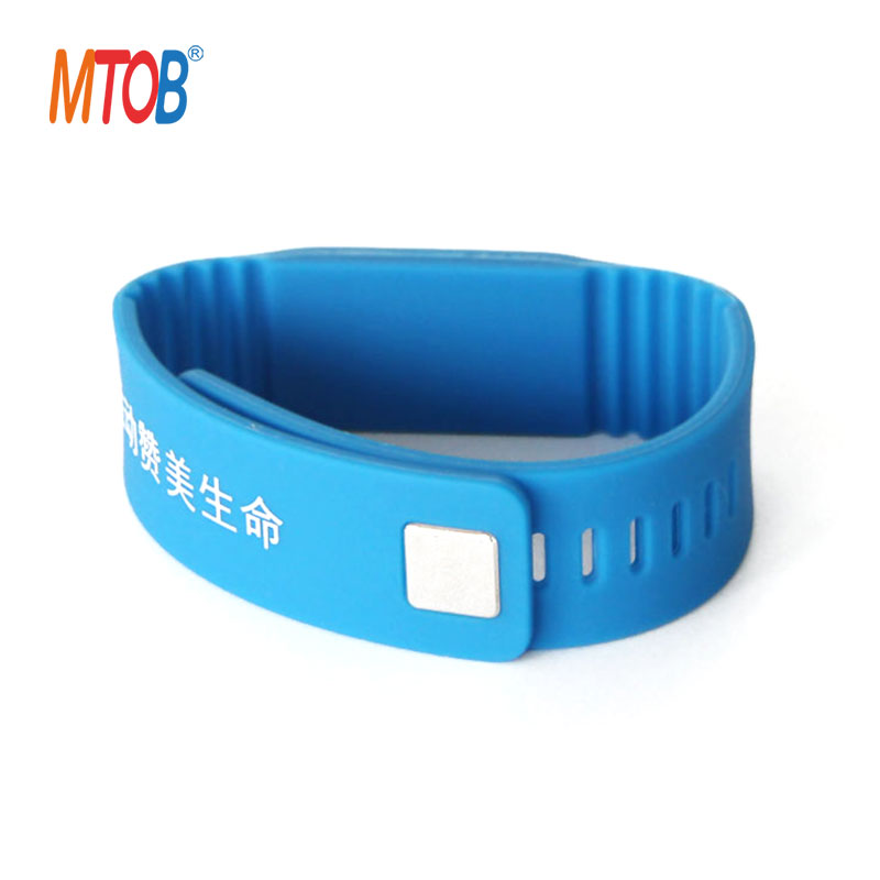 Custom NFC Wristband Silicone RFID Bracelets MTB-SW010A