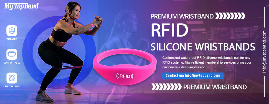 Waterproof Pool Access Control Wristbands with RFID Chips-MTOB RFID