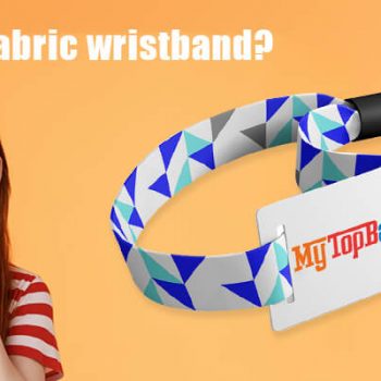 Fabric RFID Wristbands Use For Festival