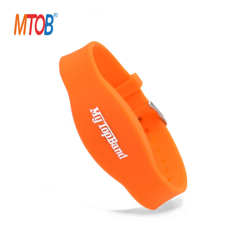 MyTopBand MTB-SW016 Silicone RFID Wristbands for Hotels
